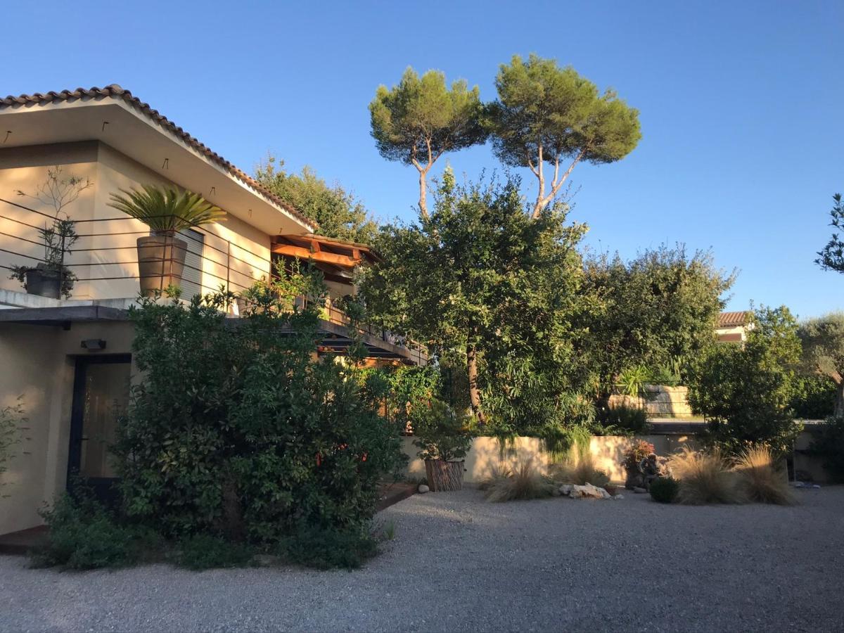 Villa L'Ensoleillee Roquefort Les Pins Bagian luar foto